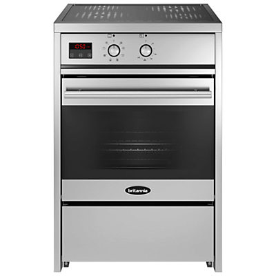 Britannia RC-6SI-DE-S Delphi Professional Induction Hob Range Cooker, Stainless Steel